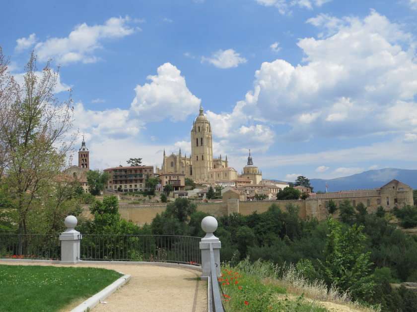 Kathedrale von Segovia Online-Puzzle