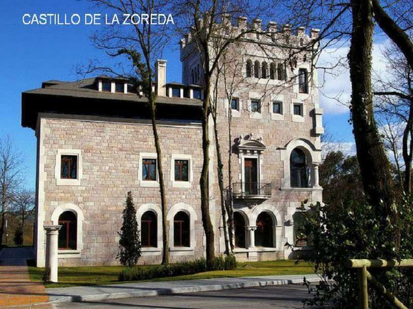 Castillo de la Zoreda (Oviedo) pussel online från foto