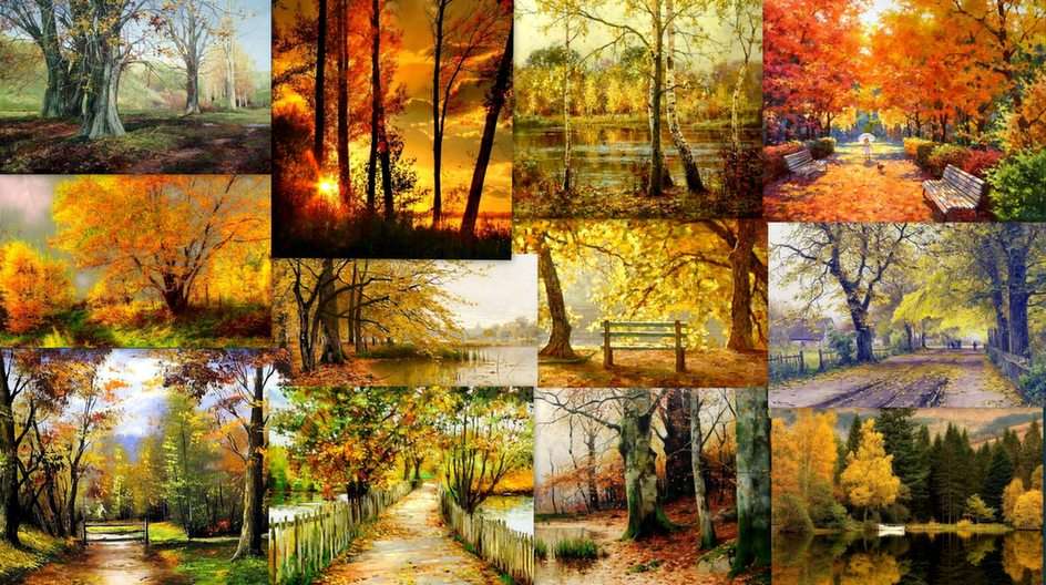 My autumn puzzle online from photo