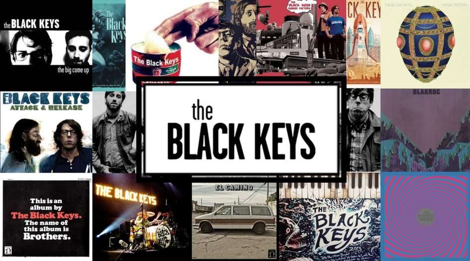 Черните ключове онлайн пъзел от снимка
