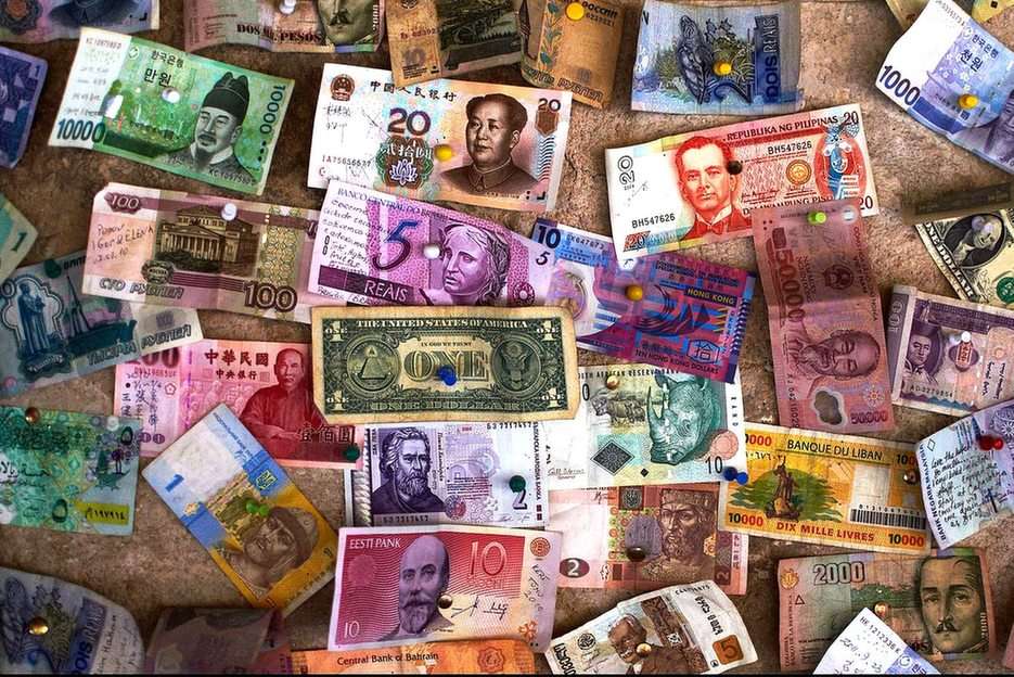 Currency puzzle online from photo