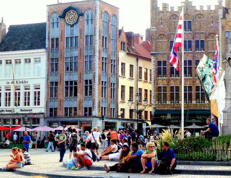 Grote Markt-Brugge online puzzel