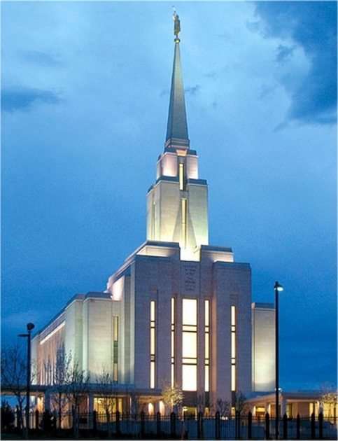 Oquirrh Mountain Temple online puzzle