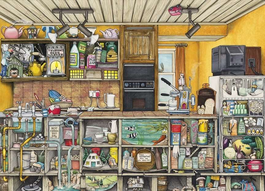 kitchen puzzle online from photo