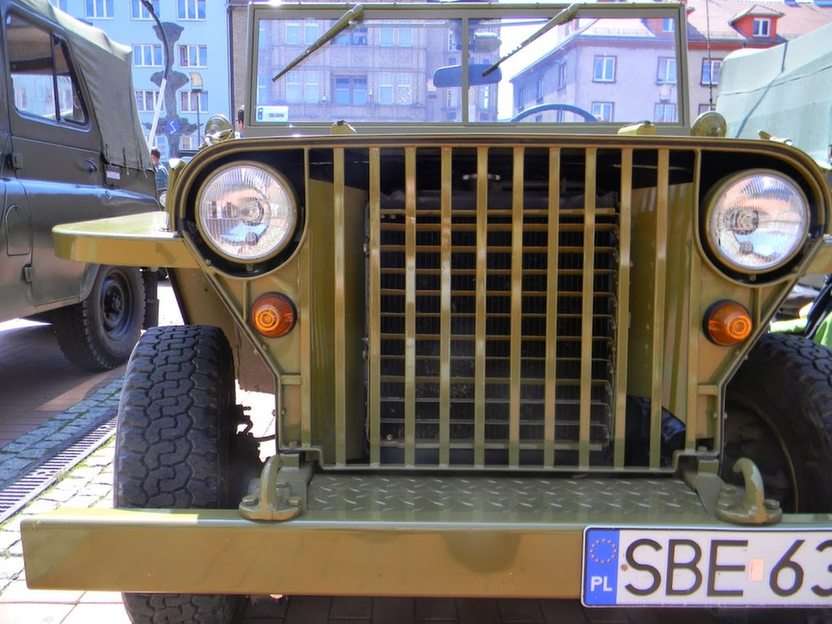 jeep willys pussel online från foto