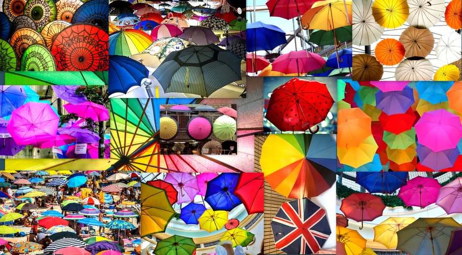 Regenschirme Puzzle