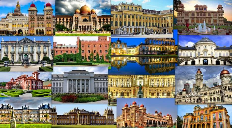 Palaces puzzle online from photo