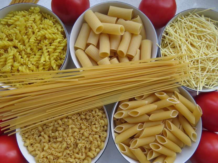 pasta pussel online från foto