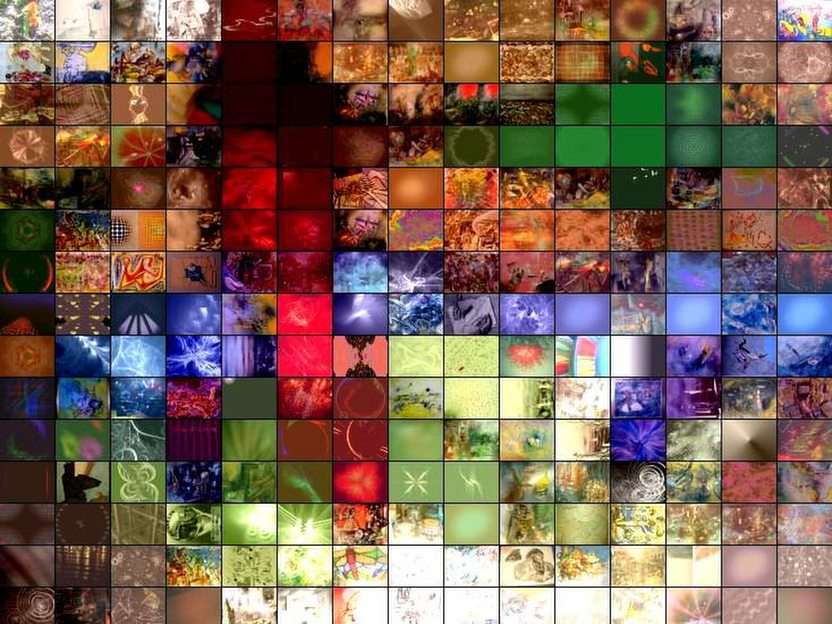 Mosaik pussel online från foto