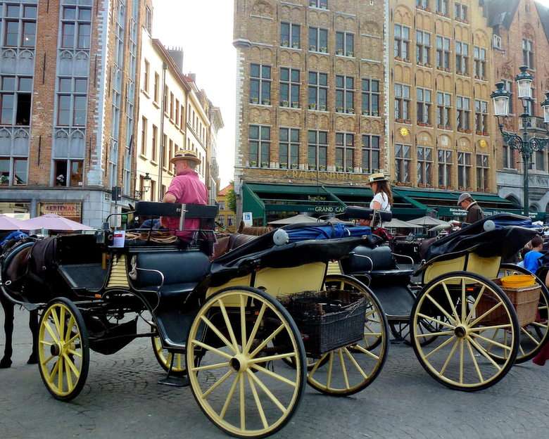 Horse-drawn carriage online puzzle
