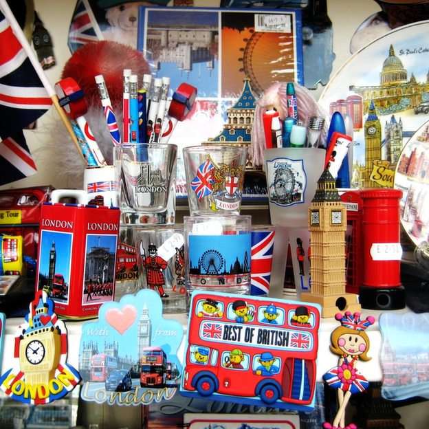 Londres - souvenirs rompecabezas en línea