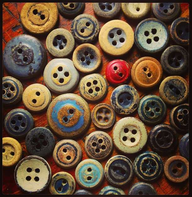 Botones Vintage puzzle online a partir de foto