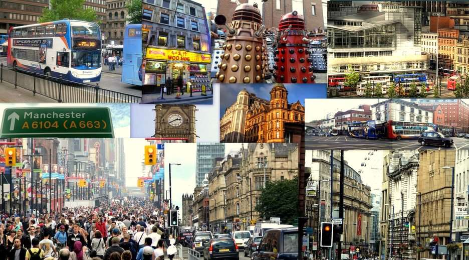Manchester-Engeland puzzel online van foto