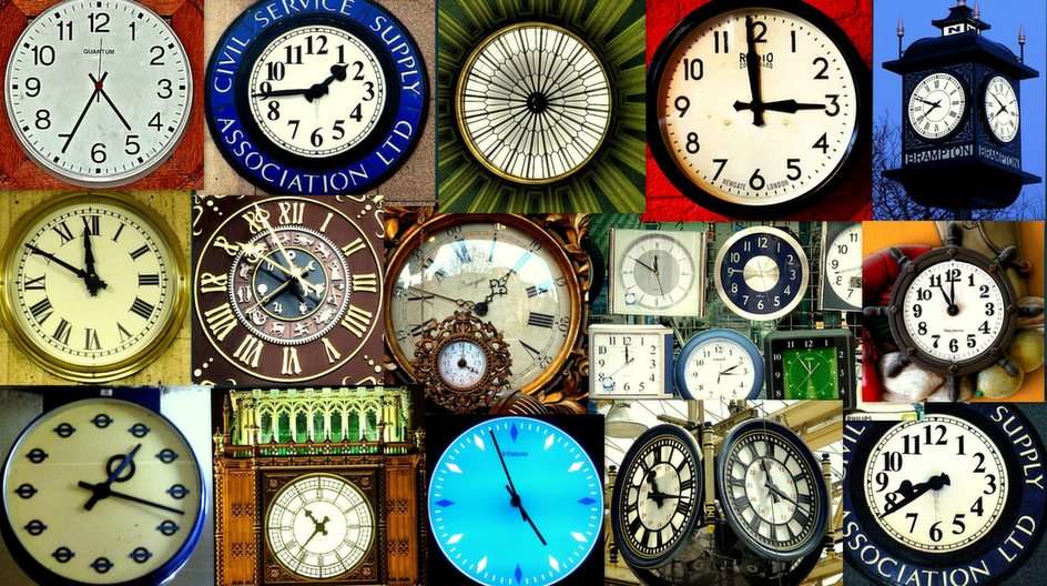 London Clocks 2 puzzle online