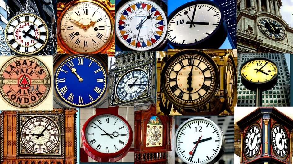 Londres relojes 3 rompecabezas en línea