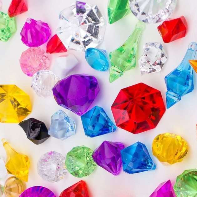 colorful pebbles online puzzle