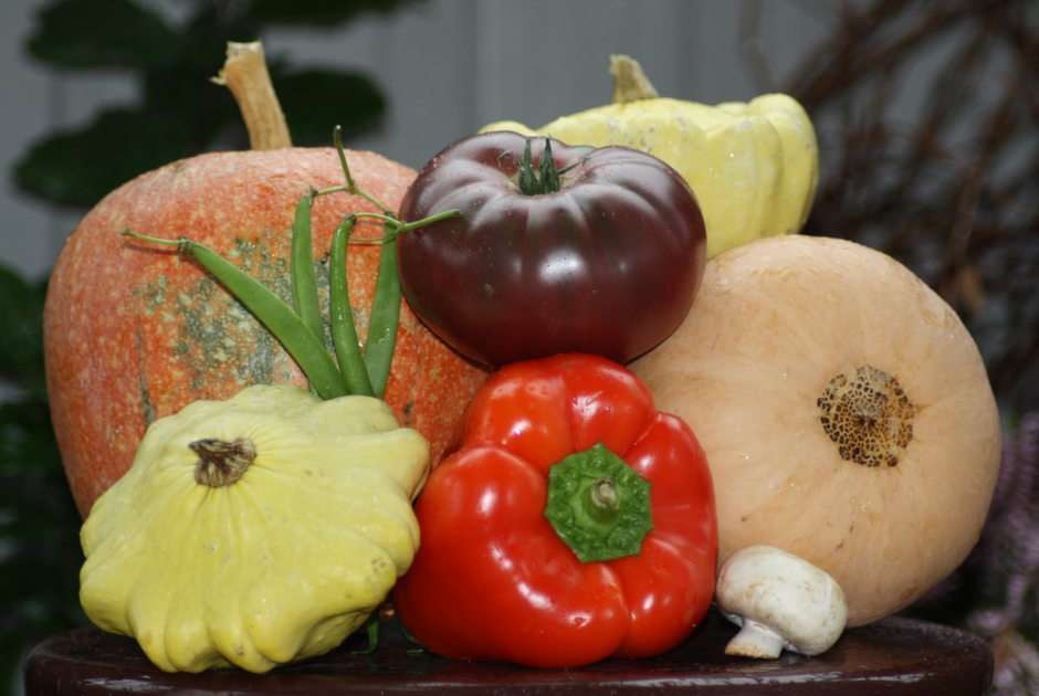 vegetables puzzle online from photo