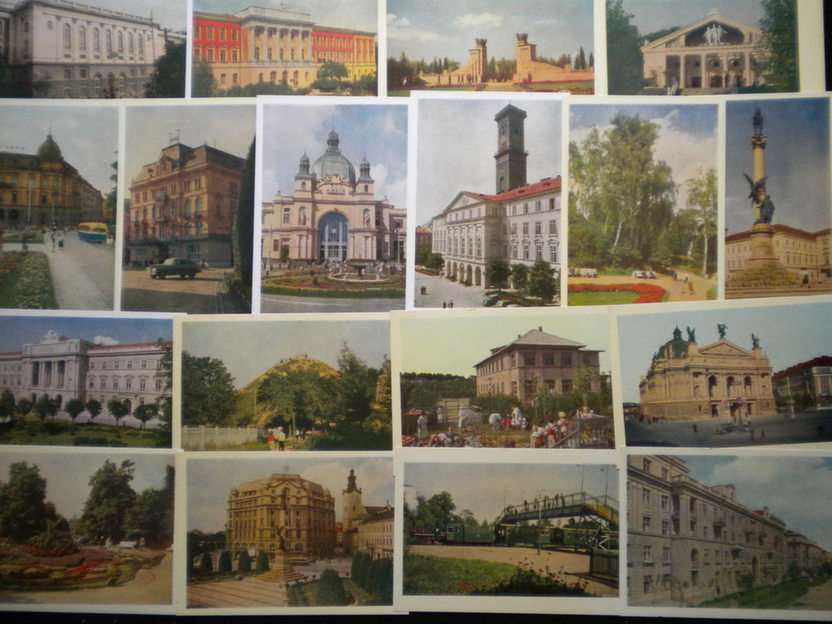 Postkarten Online-Puzzle