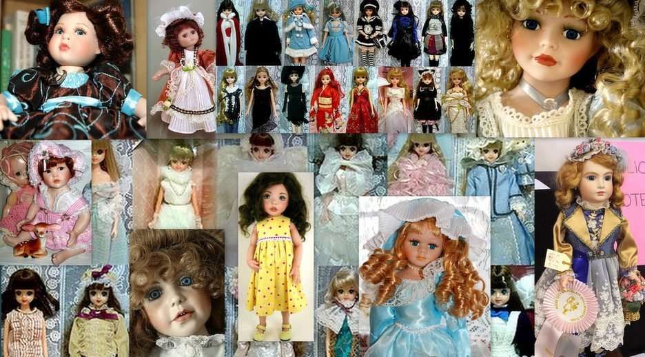 Dolls puzzle online from photo