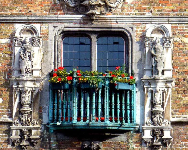 Balcony puzzle online from photo