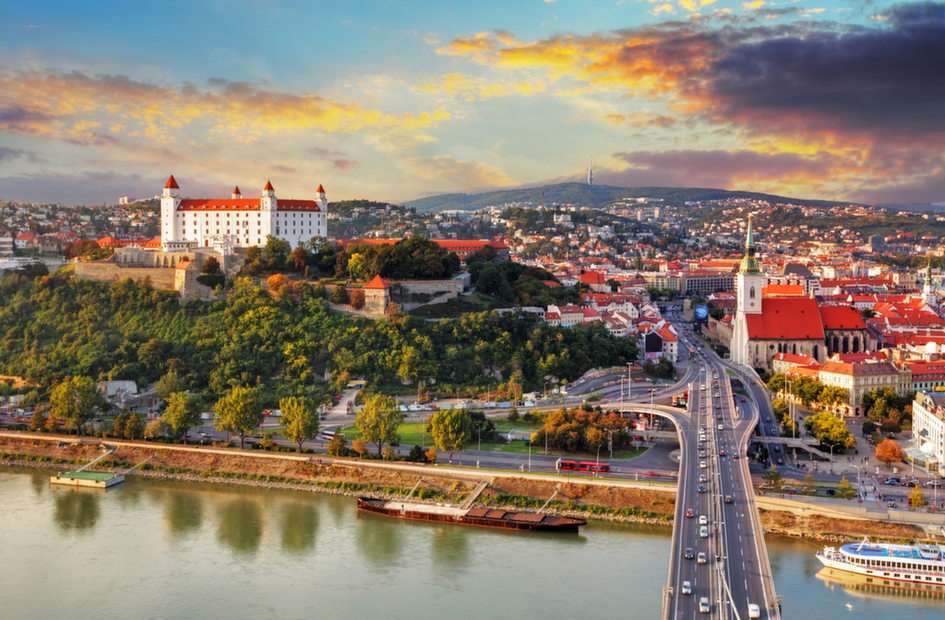 Bratislava puzzel online van foto