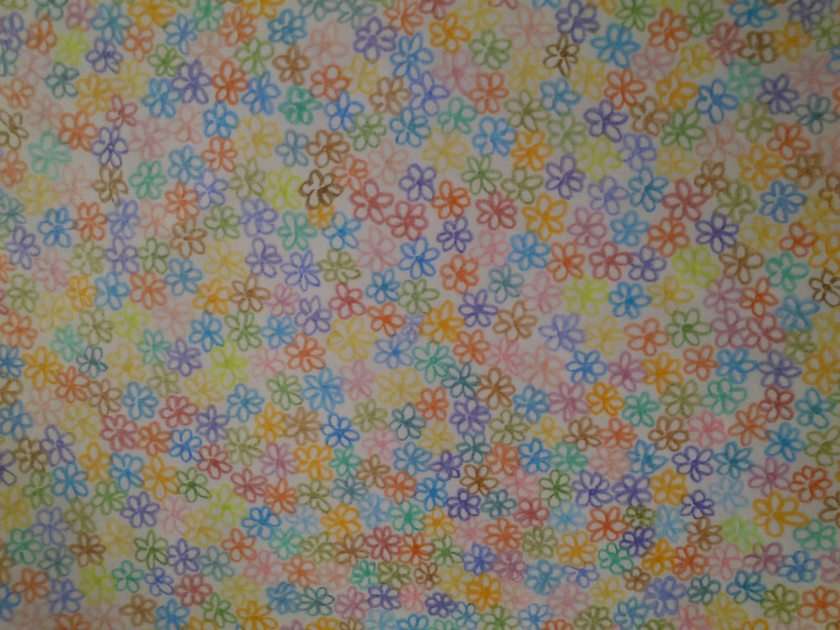 Les fleurs colorées d'Ania puzzle en ligne à partir d'une photo