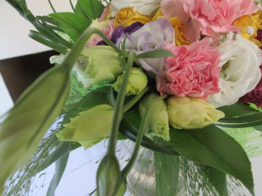 Bouquet puzzle online from photo