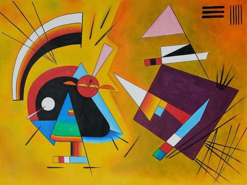 Kandinsky puzzle online from photo