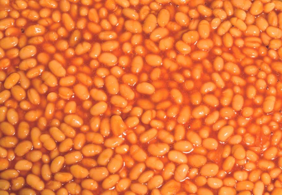 Bake Beans Image puzzle online from photo