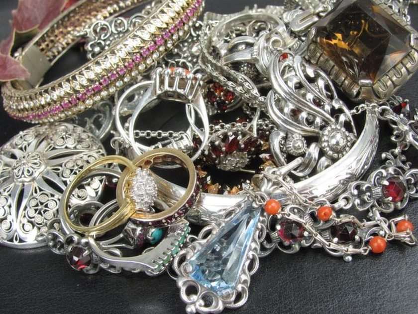 smycke pussel online från foto
