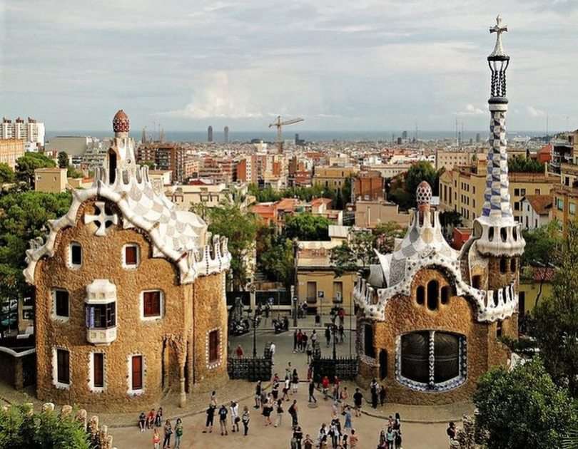 Barcelona puzzle online from photo
