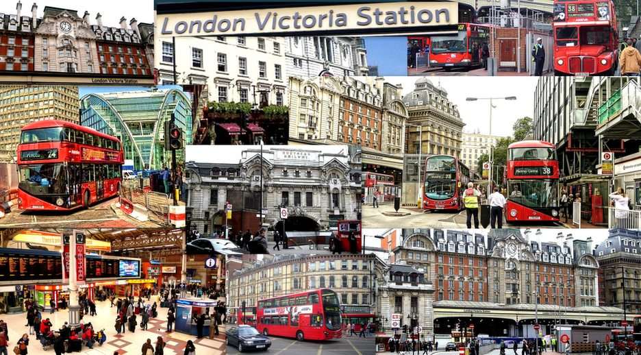 Collage de Londres rompecabezas
