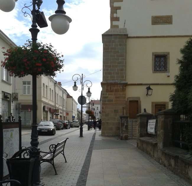 Stadt in Podkarpacie Online-Puzzle vom Foto