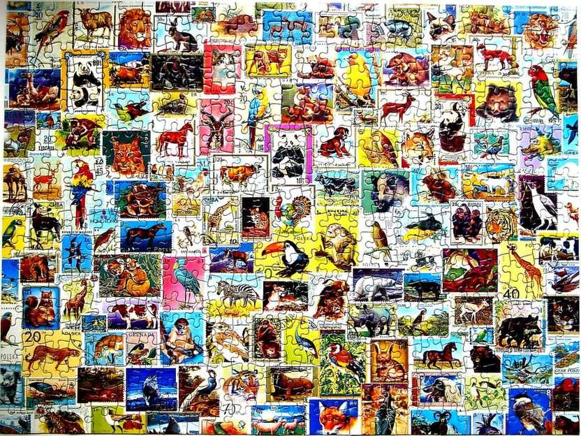 Puzzle stamps online puzzle