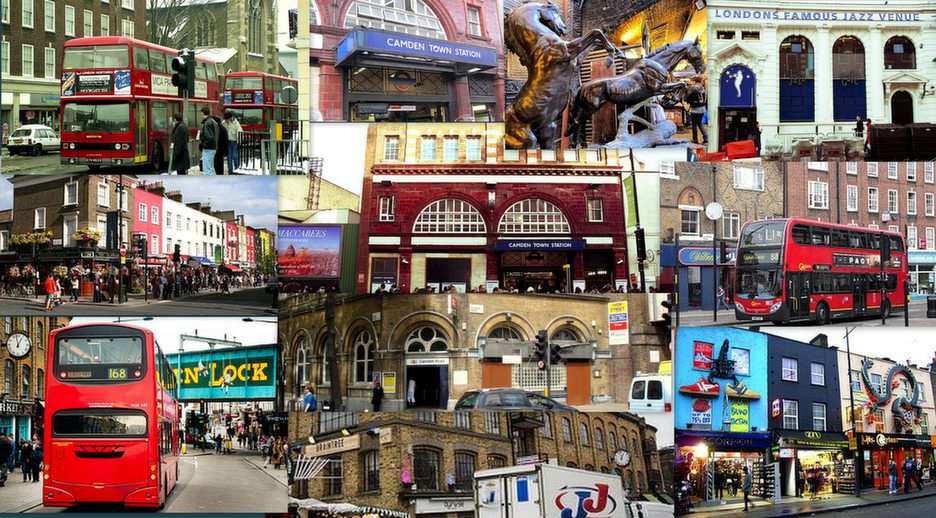 Londres-Camden Town rompecabezas en línea