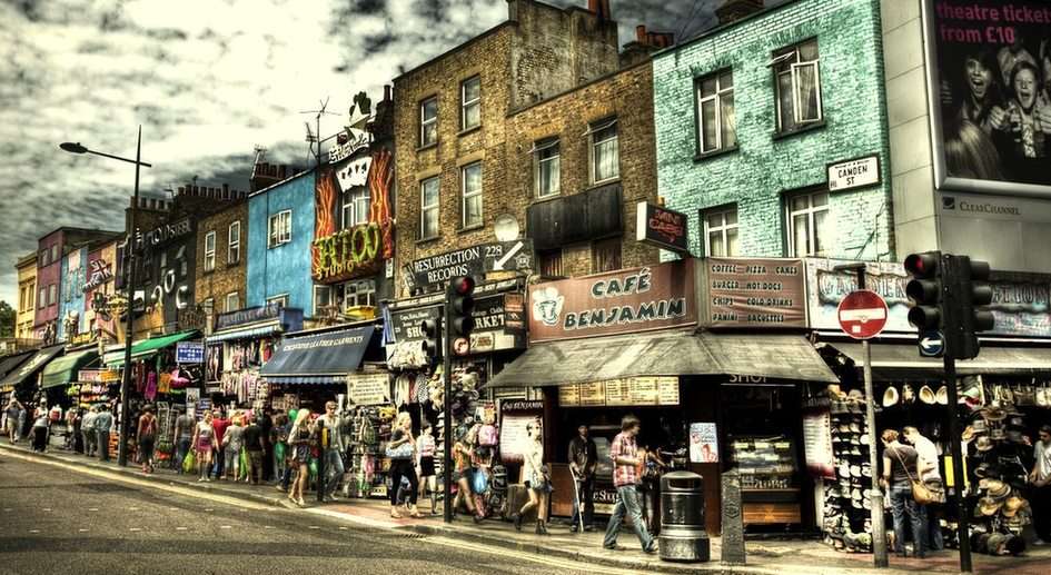 Londres-Camden Town puzzle online a partir de foto