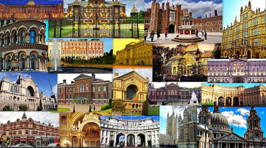 London-palaces puzzle online from photo