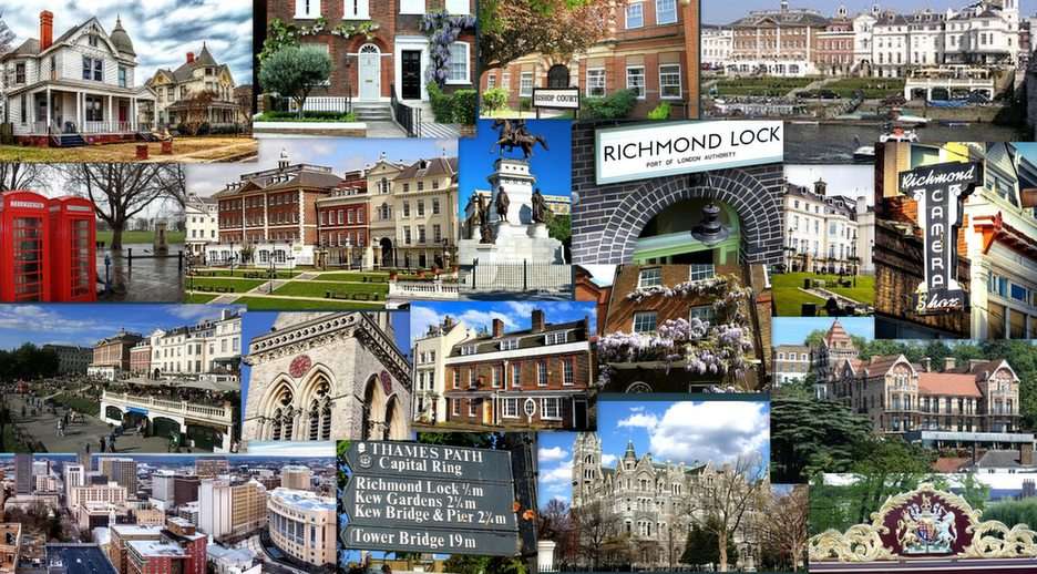 London-Richmond puzzle online from photo