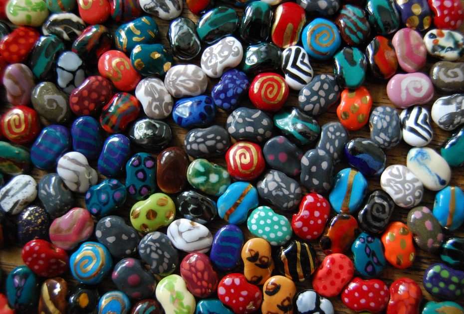 perle di kazuri puzzle online da foto