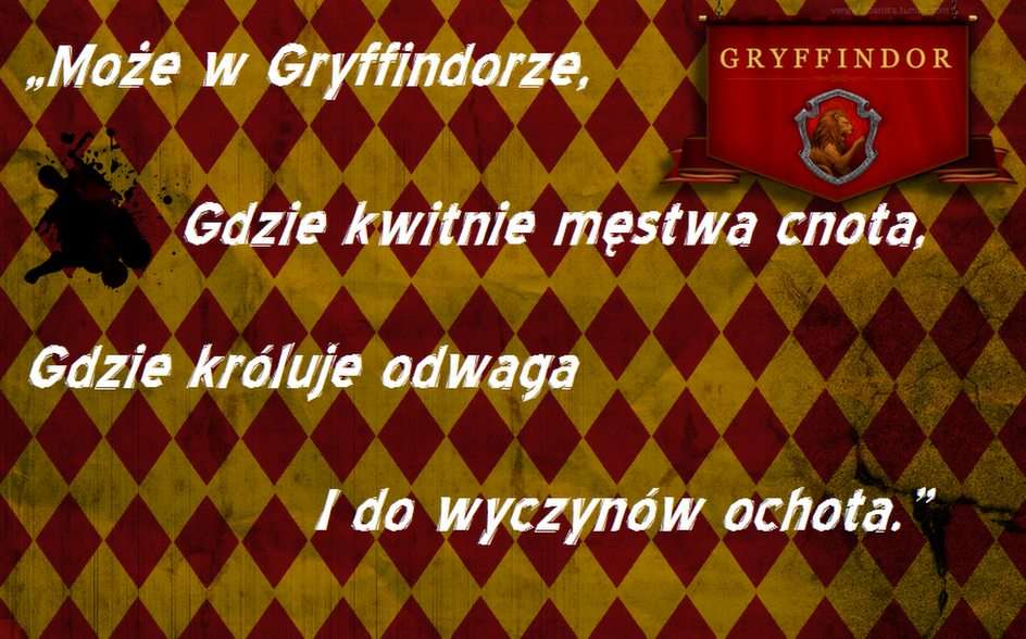 Gryffindor Pussel online