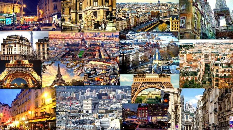 パリ 写真からオンラインパズル
