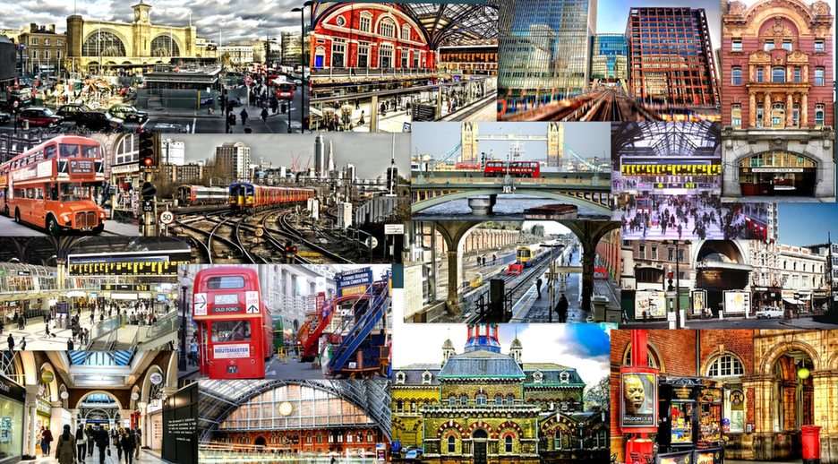 Londoni állomások online puzzle