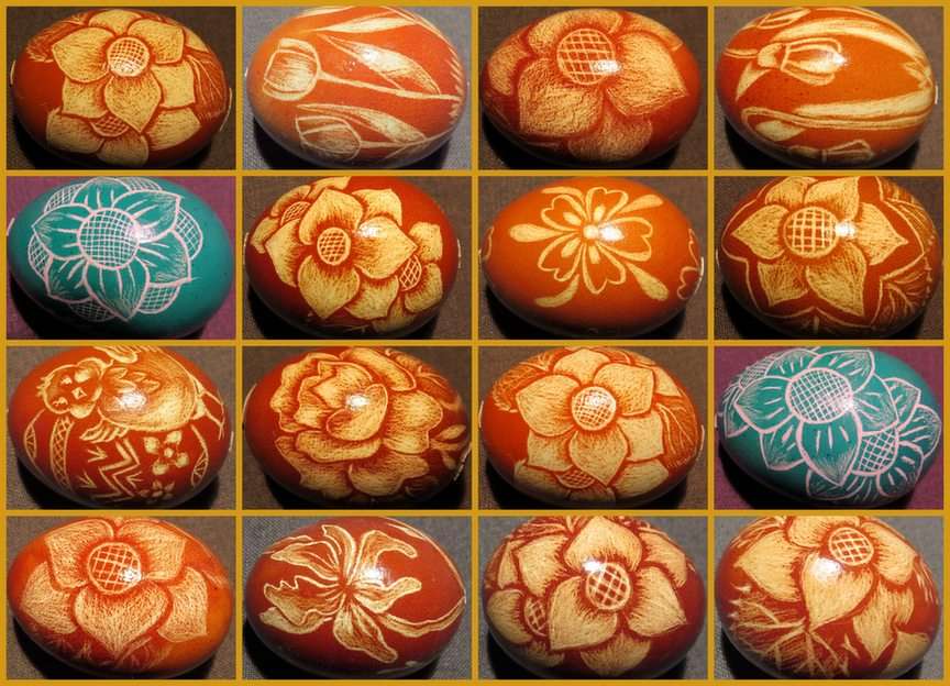 huevos de Pascua rompecabezas en línea