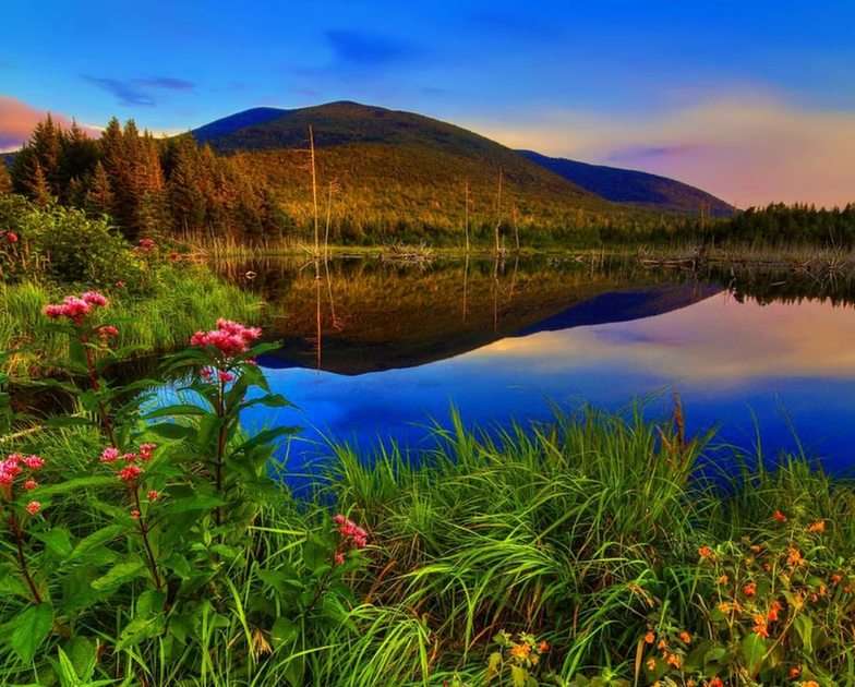 Calm Lake puzzle online from photo