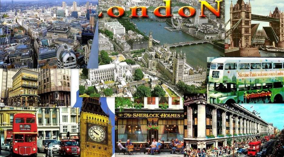 Colaj londonez puzzle online