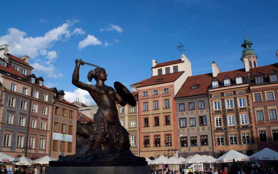 O símbolo de Varsóvia puzzle online