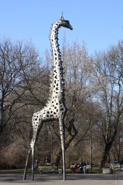 žirafa online puzzle