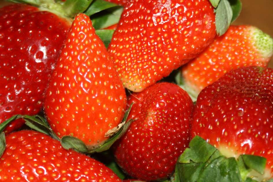 φράουλες online παζλ