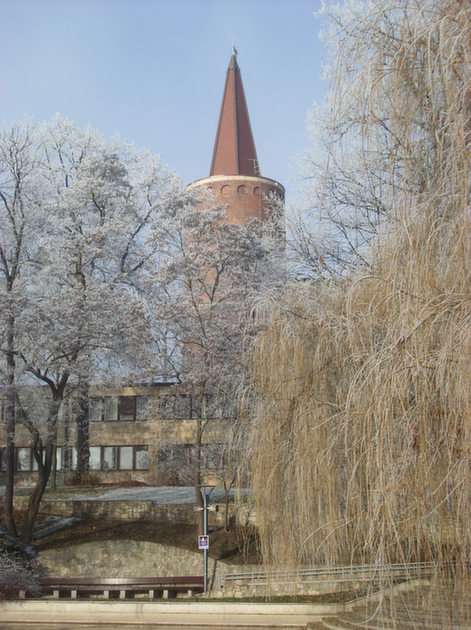 Opole Tower puzzle online from photo