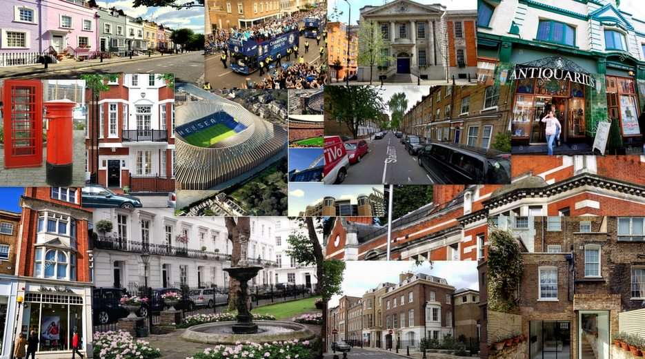 London-Chelsea pussel online från foto